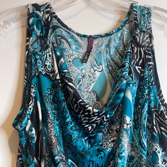 Judith Stretch Sleeveless Top 1X PLUS SIZE - Picture 2 of 8